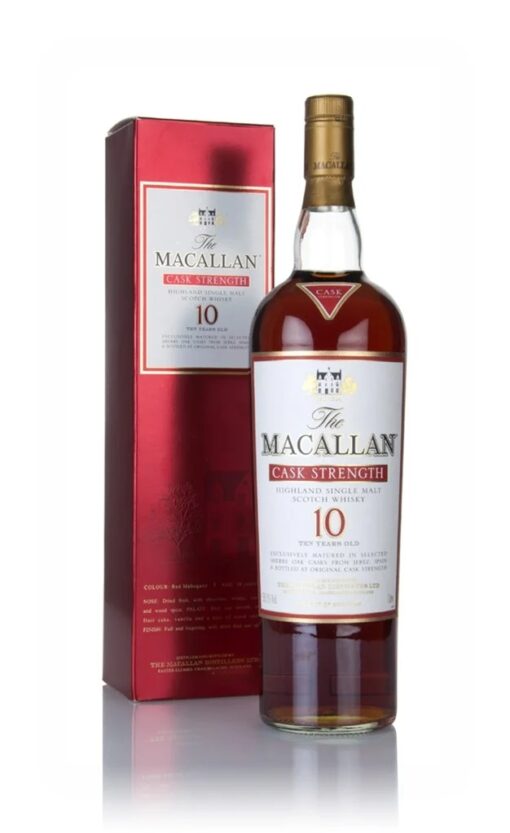 Macallan 10 Year Old Cask Strength