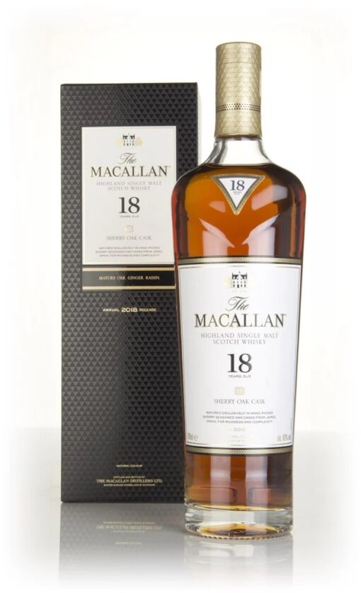 Macallan 18 Year Old Sherry Oak (2018 Release)