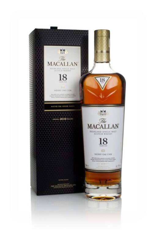 Macallan 18 Year Old Sherry Oak (2019 Release)