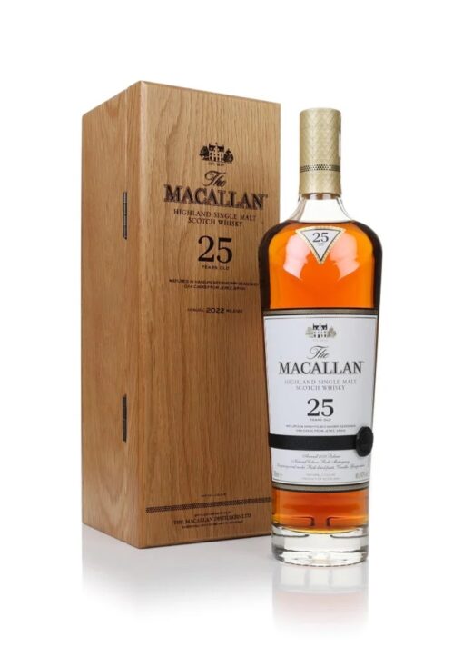 Macallan 25 Year Old Sherry Oak (2022 Release)